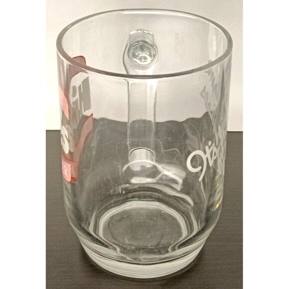 Vintage Original Hires Root Beer Clear Glass Mug Stein France 5 Inch Tall - Picture 4 of 7